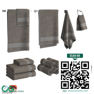 Gray Towels Set